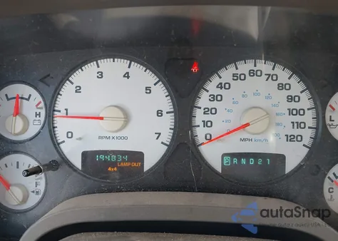 2003 Dodge Ram 2500 Slt/Laramie/St из США, поврежденный, VIN 3D7KU28D83G813754